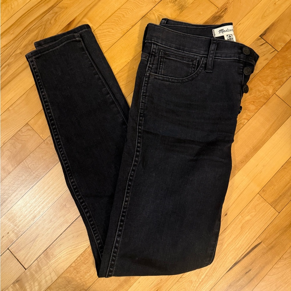 Madewell 10” High-Rise Skinny Women's Black Jeans
